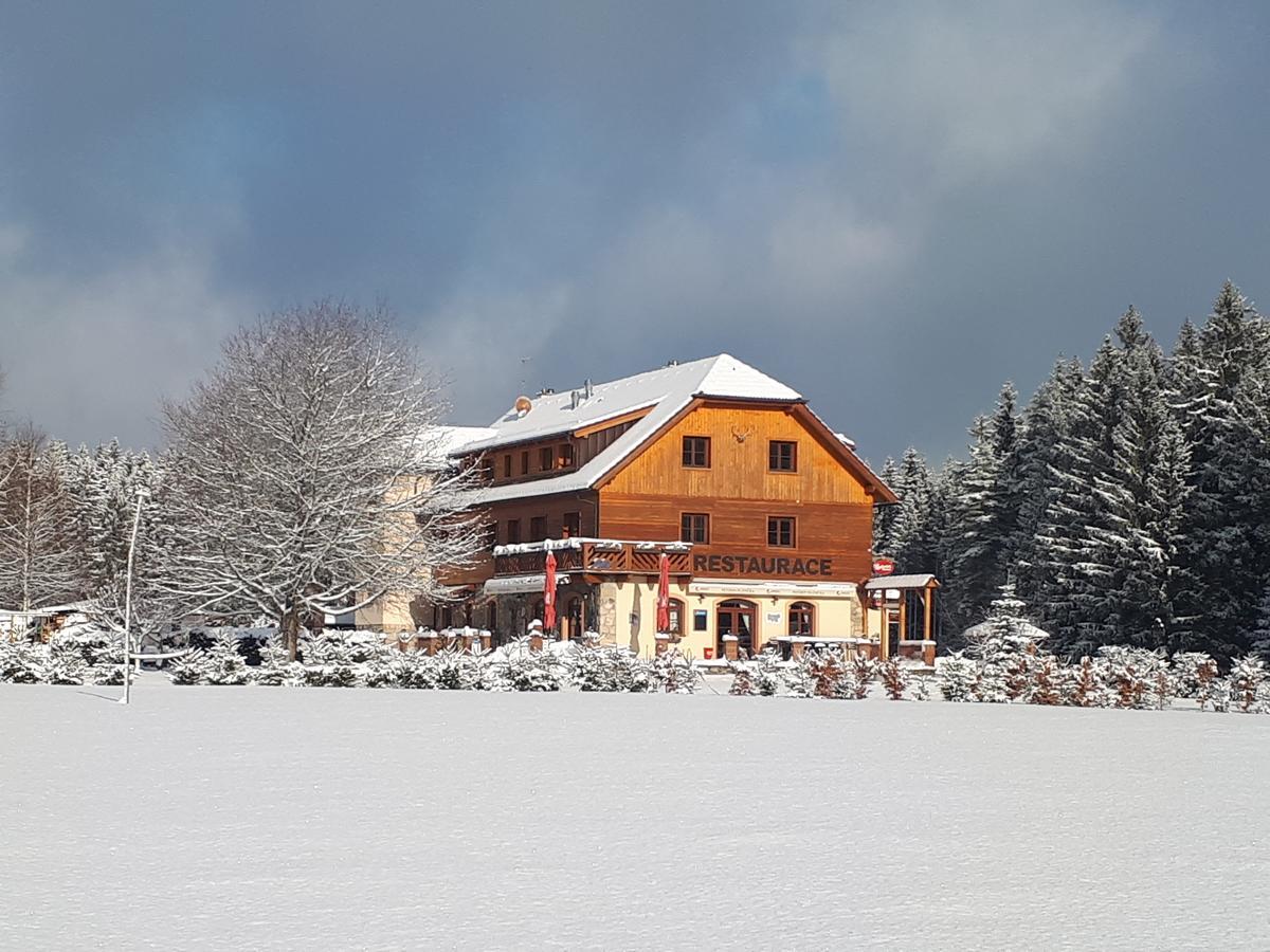 Penzion Planicka Černá v Pošumaví Exteriör bild