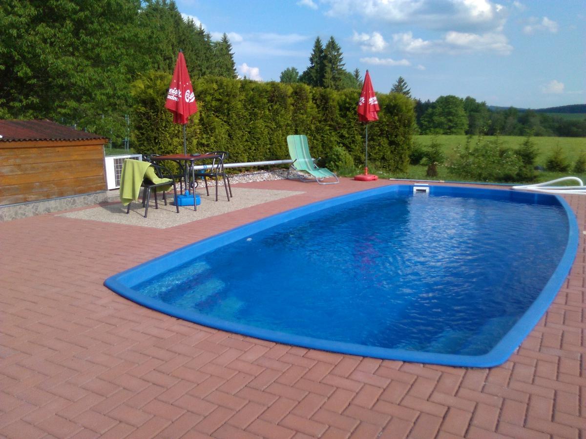 Penzion Planicka Černá v Pošumaví Exteriör bild