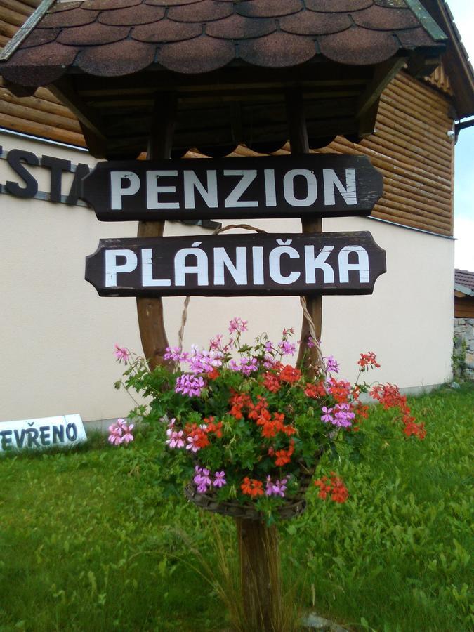 Penzion Planicka Černá v Pošumaví Exteriör bild